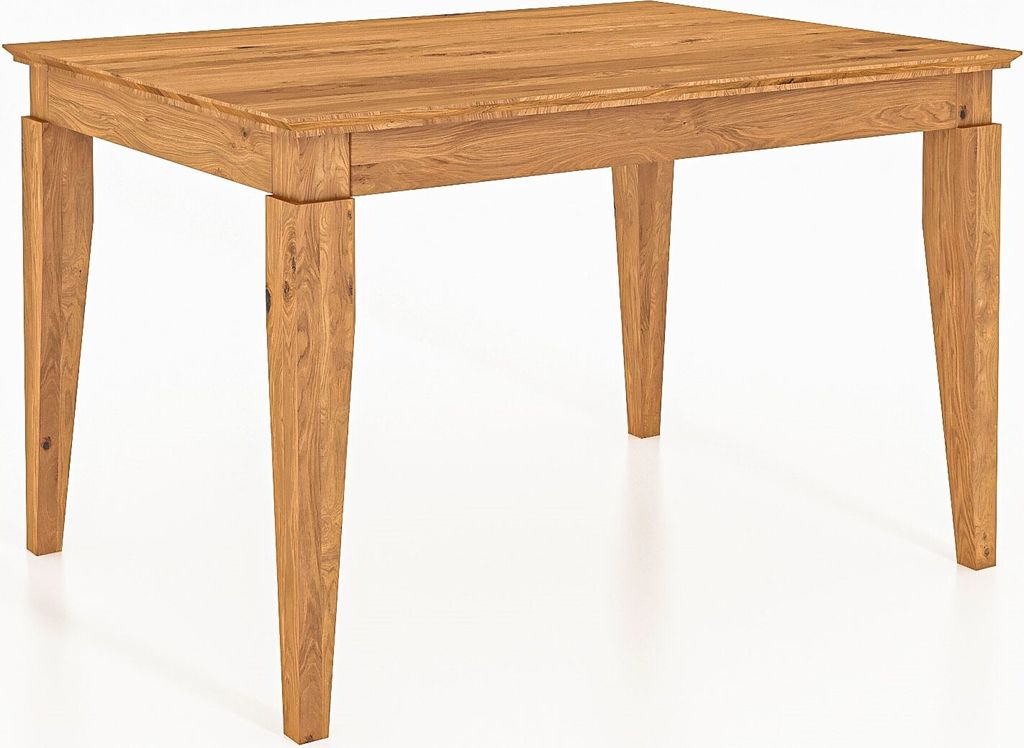 Esstisch ODYS 100 x 160 aus Massivholz, Naturgeölt
