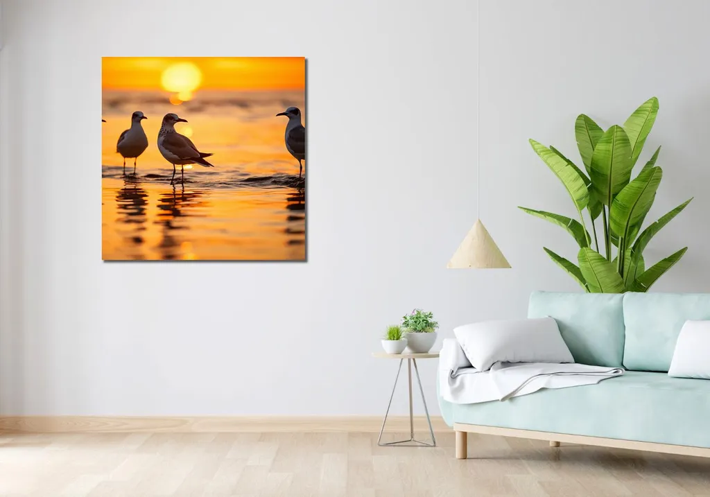 Mewia Gawęda Quadro Design 90x90 | Arredo Parete Luxury Online - 2