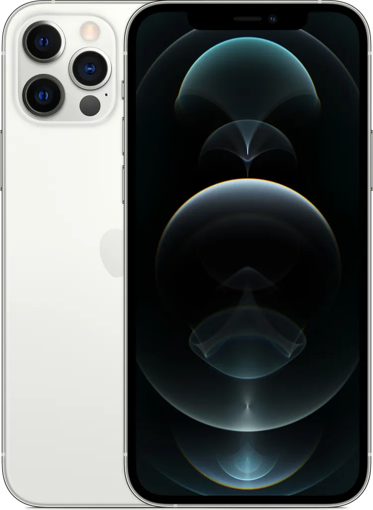 Apple iPhone 12 Pro - 15,5 cm (6.1 Zoll) - 2532 x 1170 Pixel - 256 GB - 12 MP - iOS 14 - Silber