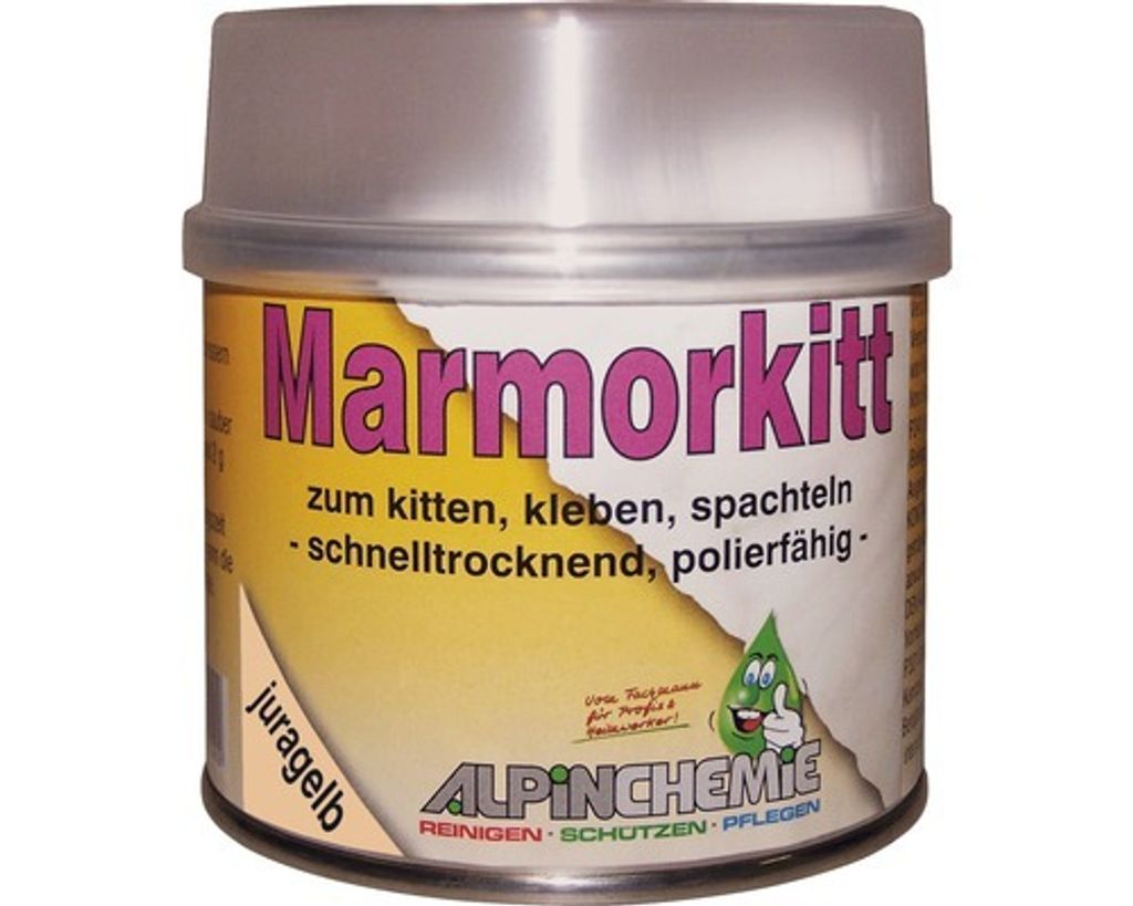 Marmorkitt AlpinChemie juragelb Neu 250g Produktbild 