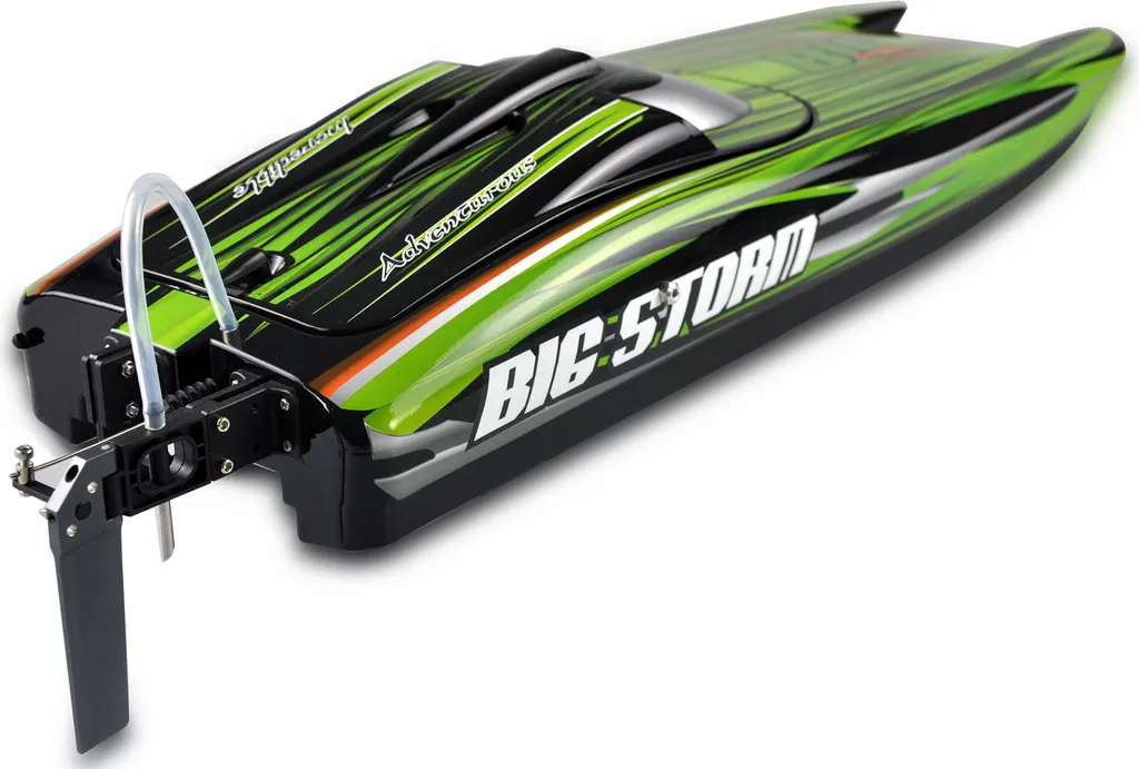 Bateau de Course Télécommandé Big Storm Amewi 26077 pour Modélisme RC
