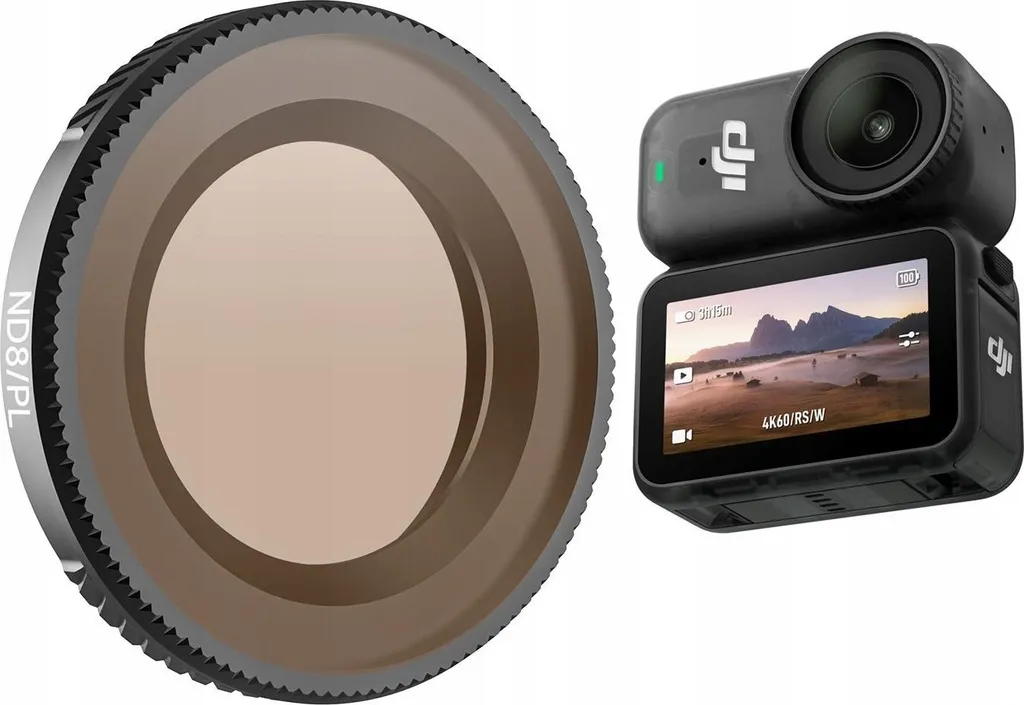 Filtre Anti-Reflet ND8/PL pour DJI Osmo Nano - Fini les Vidéos Brûlées
