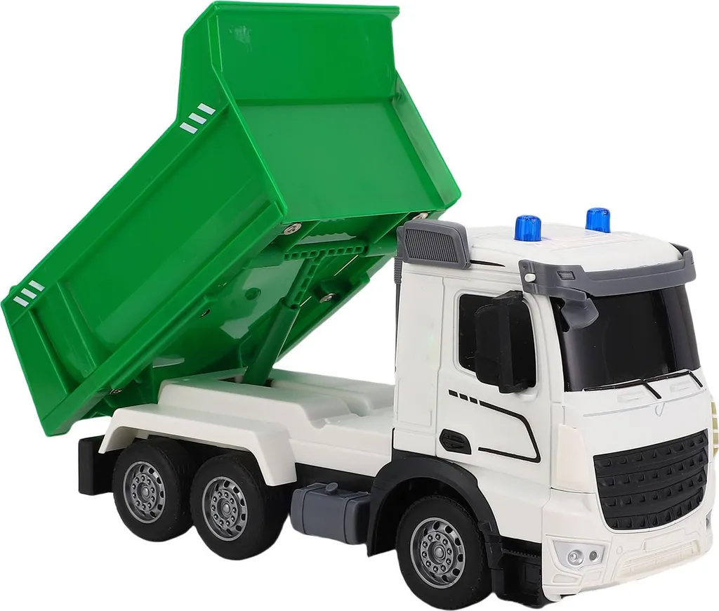 Camion benne à ordures RC robuste : finis les jouets fragiles et ennuyeux