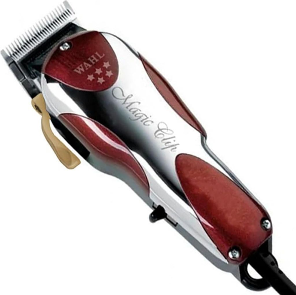 A professional hair clipper on a white background.