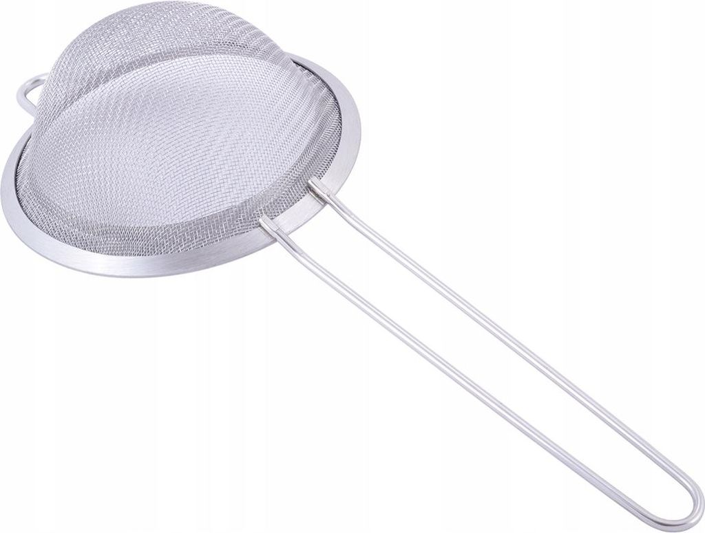 Edelstahlsieb, Sieb, Schöpflöffel, Löffel 10 cm KAMILLE