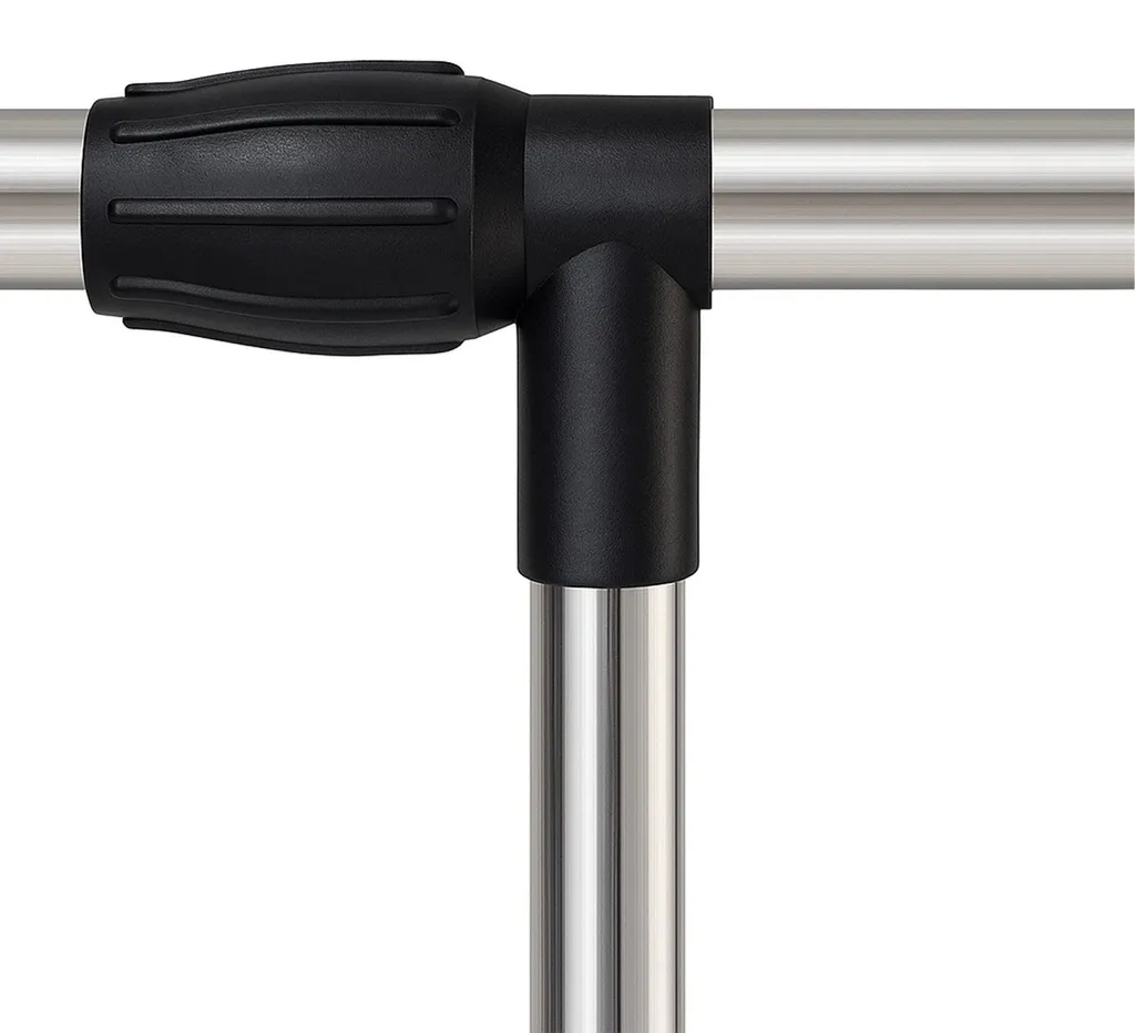 Porte-vêtements de dressing mobile avec double penderie extensible - 6