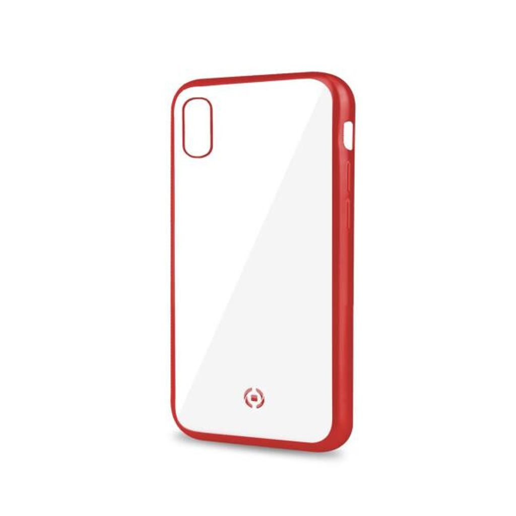 Celly Laser Matt Handytasche 15,5 cm (6,1") Hülle Transparent, Rot