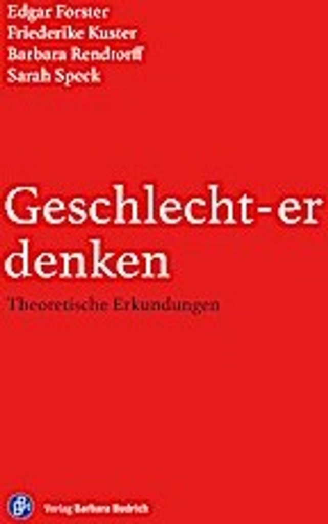 Geschlecht-er denken