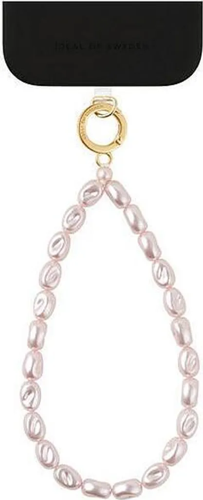 Dragonne Téléphone Perles Roses Pink Pearl - Attache Poignet Bijou Chic