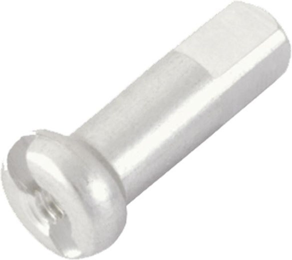 DT Swiss Speichennippel 2.0 Aluminium 12 mm silber - ultraleichte Laufrad-Opt...