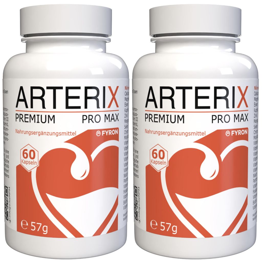 Arterix Premium Pro Max  - 120 Capsules (2x 60 capsules), Productafbeelding 
