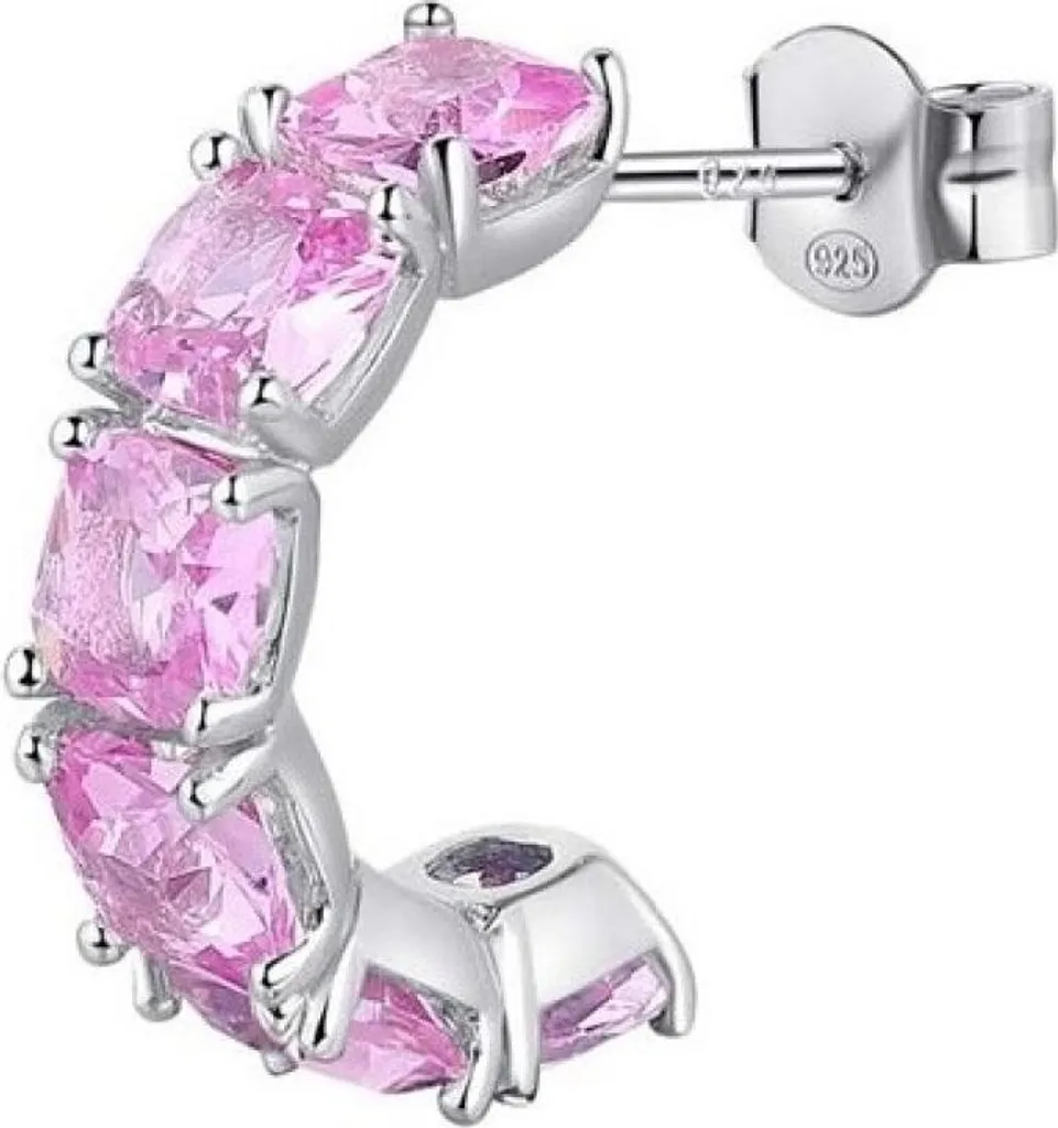 Boucles d'oreilles Fancy Vibrant Pink FVP10 - Design Simple et Élégant
