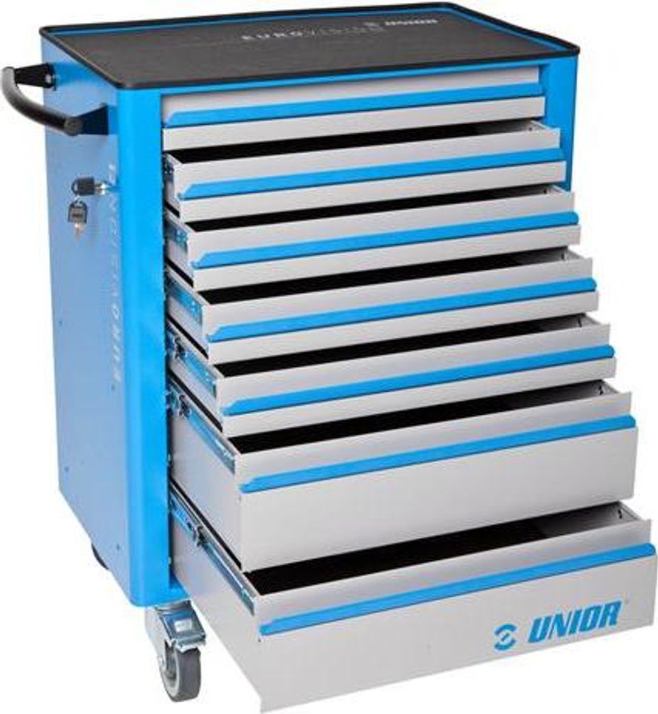 UNIOR Werkzeugwagen Euro Vision mit 7 Schubladen