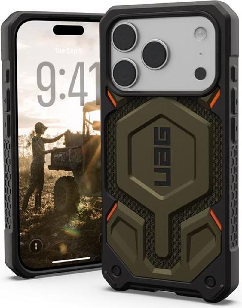 Uag Monarch Pro Magsafe Tasche für Iphone 17 Pro - Grün