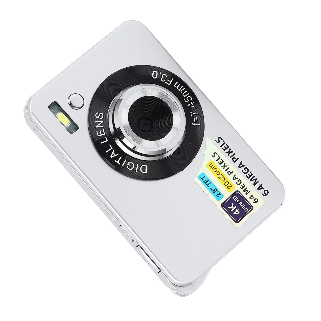 Appareil photo autofocus 64MP avec zoom 20X et écran LCD de 2,8 pouces