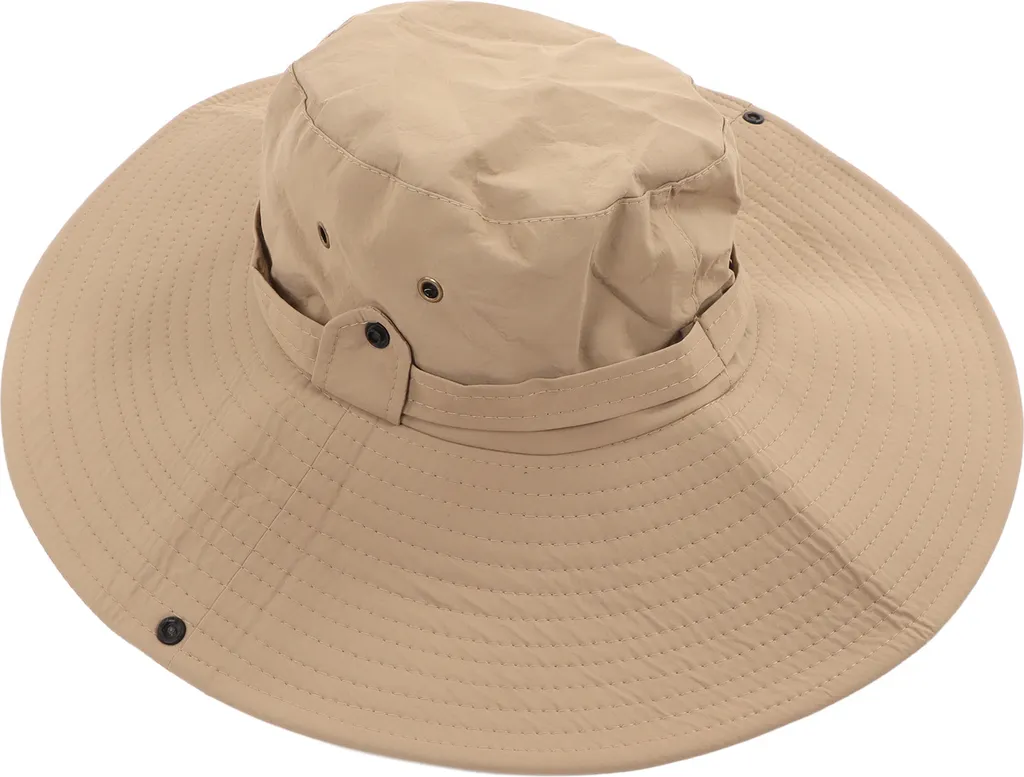 Cappello da Pescatore UPF 50+ Kaki: Protezione Solare e Pioggia Outdoor - 6