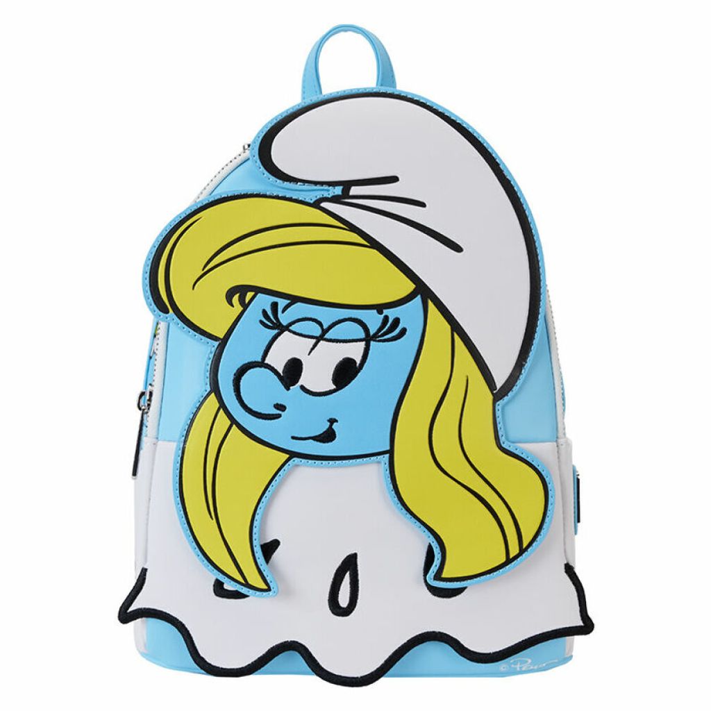 Loungefly - Plecak Smurfette 26cm, stylowy plecak szkolny z serii The Smurfs