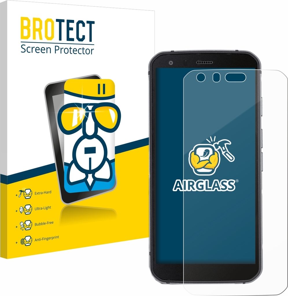 BROTECT Schutzglas für Caterpillar Cat S62 Pro Schutzfolie Panzer Folie Glas Display Schutz klar