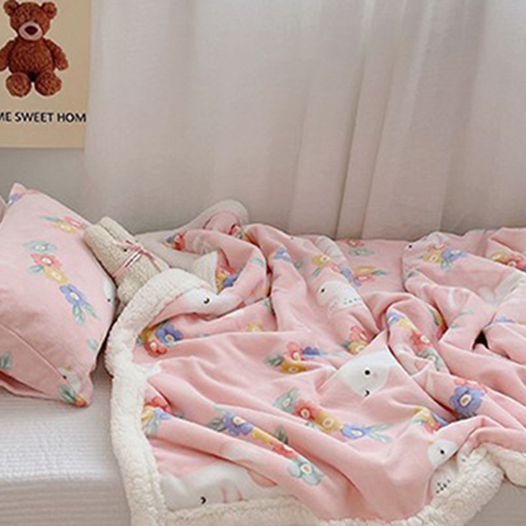360Home Kinder Verdickte Flanell-Herbst/Winter Bett Decke Produktbild 4