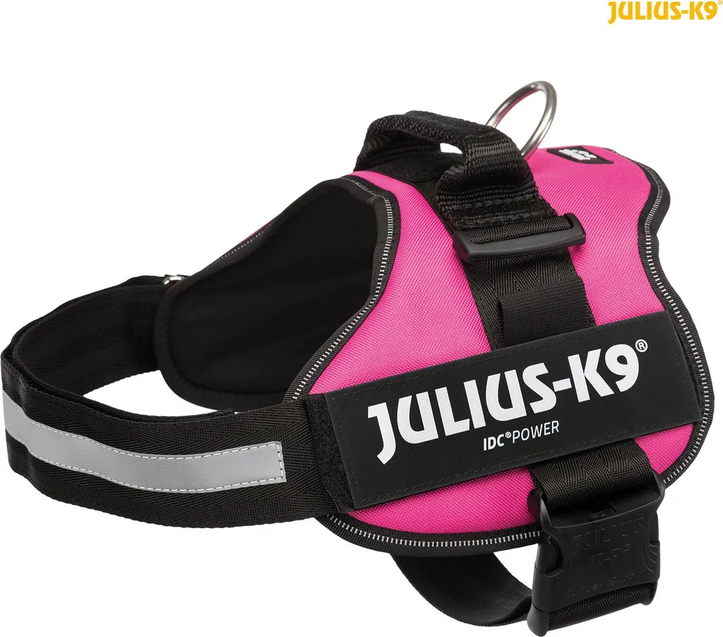 Julius-K9 Powerharness Fucsia Tg 0-3 | Pettorina Professionale Cani