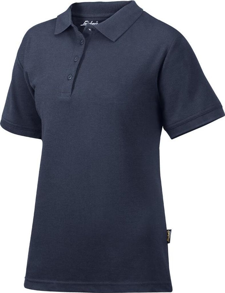 Snickers Damen Poloshirt Navy-M