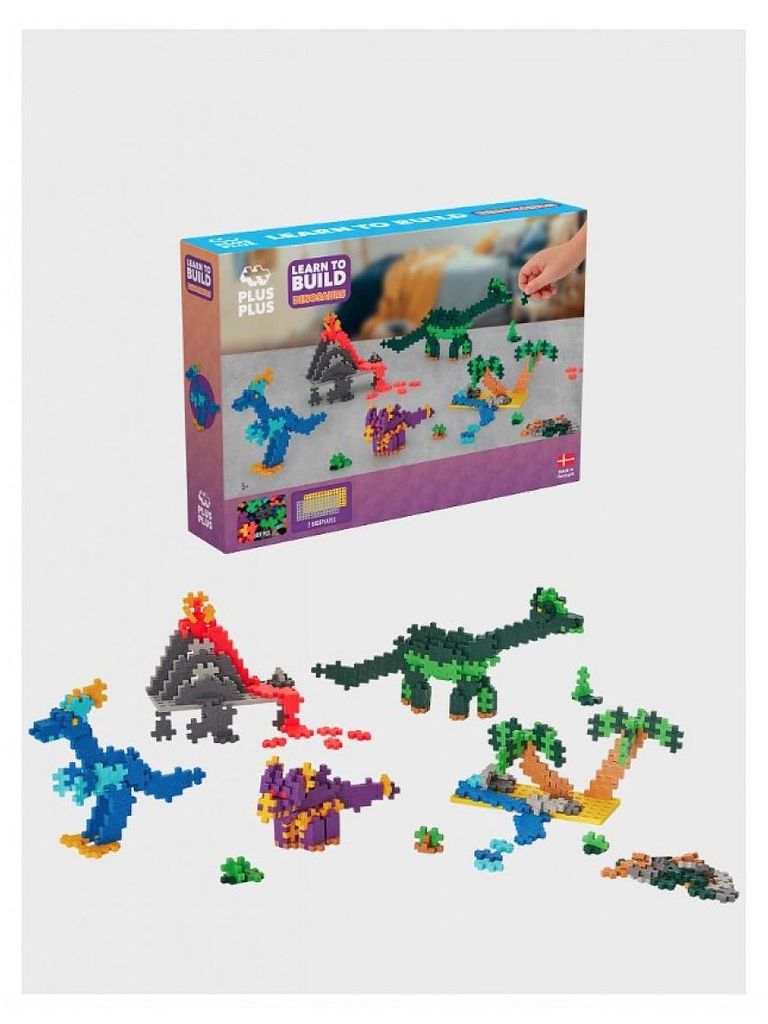 PlusPlus Kit Scoperta dei Dinosauri - 600 pz Immagine del prodotto 