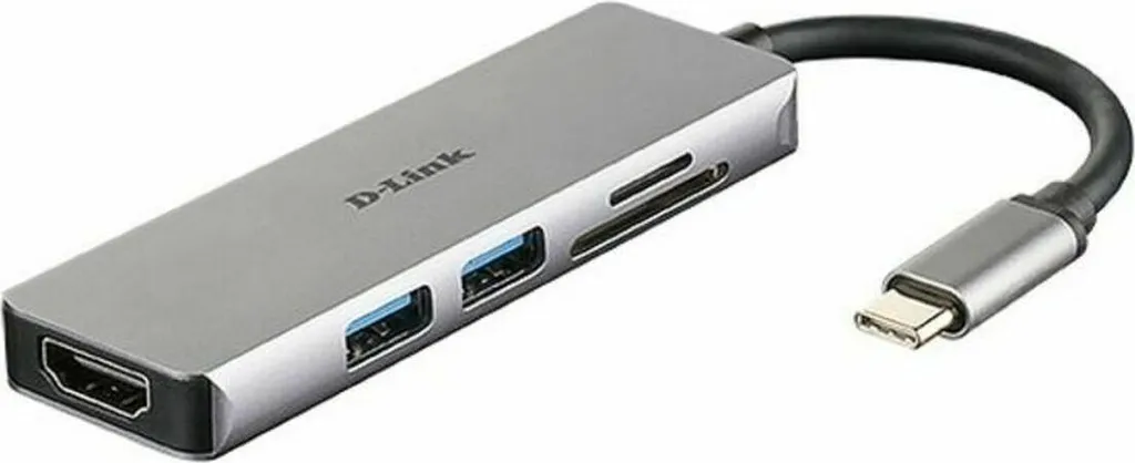 Hub USB C D-Link DUB-M530 pour Télétravail Extension Écran HDMI et USB 3.0