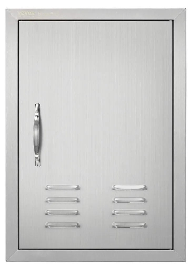 Porte accès inox anti-corrosion pour protéger votre barbecue extérieur