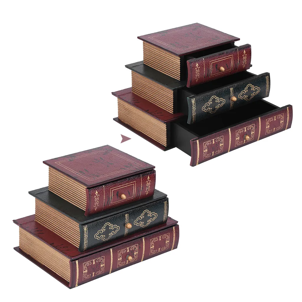 Boîte de rangement pour bijoux avec miroir intégré et multi-compartiments - 7