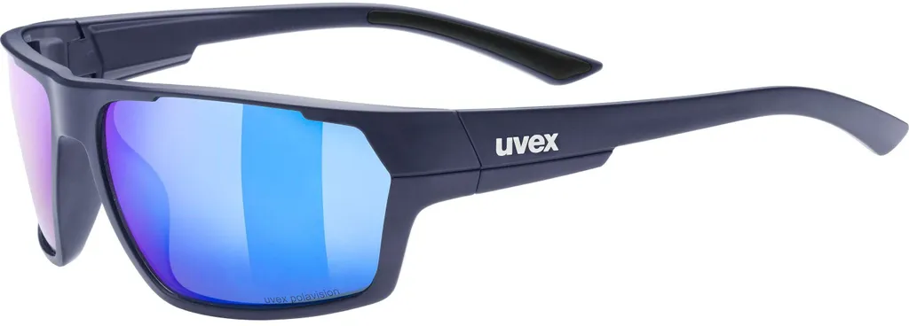 Lunettes de soleil Uvex Sportstyle 233 P idéales Running et VTT Noir