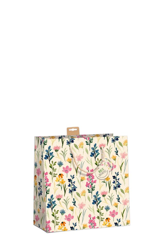 6 Geschenktaschen, Bundle Small / CD-Format Blumen 17,70 pro Tüte 2,95€