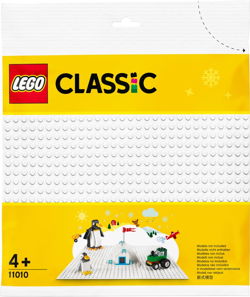 LEGO Classic 11010 - Weiße Bauplatte Produktbild 