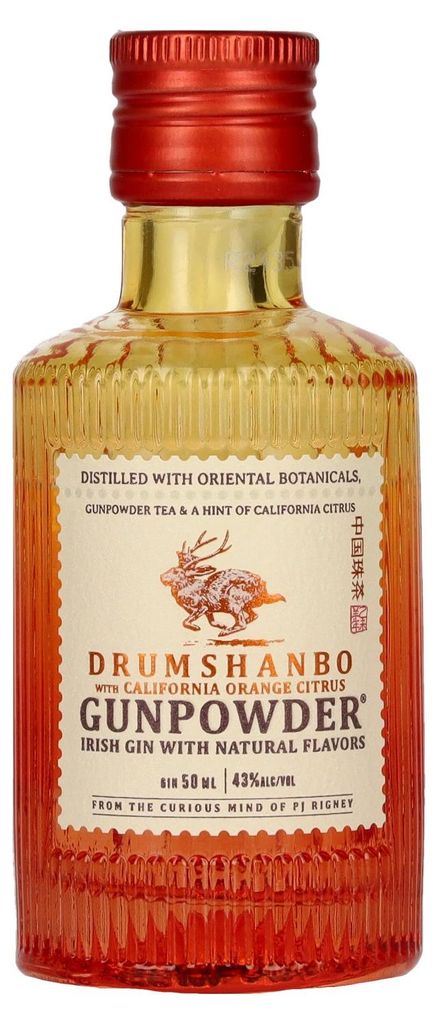 Drumshanbo Gunpowder Irish Gin with California Orange Citrus 43% Vol. 0,05l