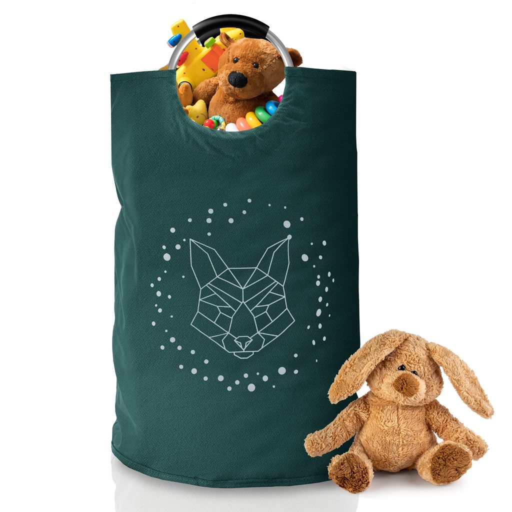 Flaschensammler Aufbewahrungs Korb; Variante: Spielzeug (grün)