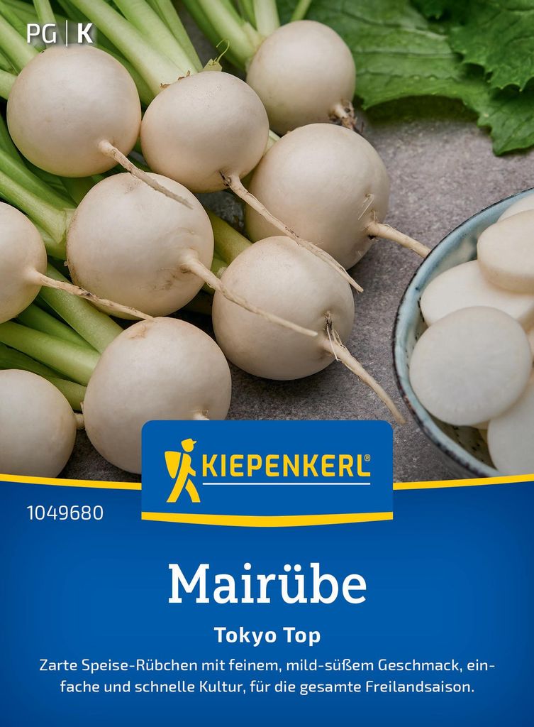 Kiepenkerl Mairübensamen Tokyo Top F1 Brassica rapa rapa Produktbild 
