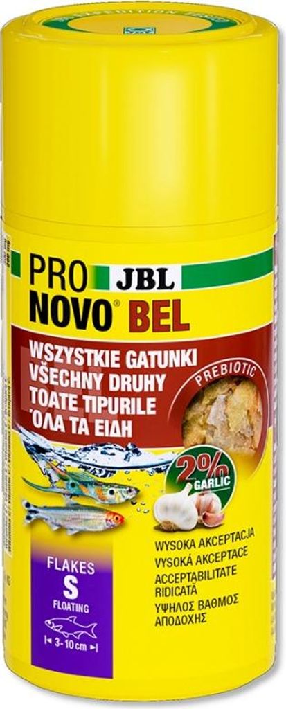 JBL Pronovo Bel Flakes S 100ml - mangime di base in fiocchi Immagine del prodotto 