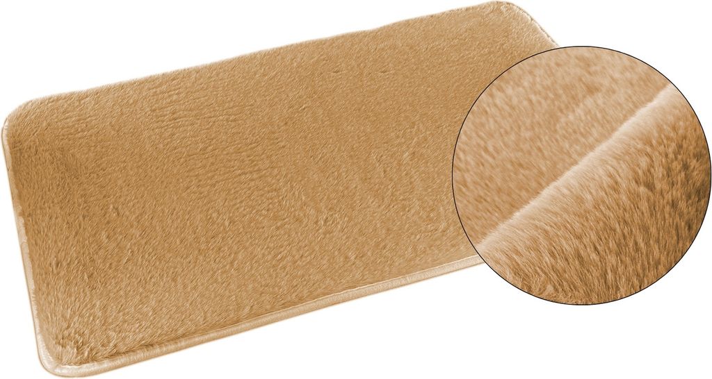 Badematte Badteppich Badvorleger Lombok Beige 50x80 cm
