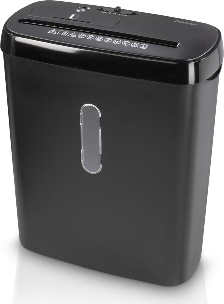 hama Basic S8CD Aktenvernichter mit Streifenschnitt P-2, 6 Produktbild