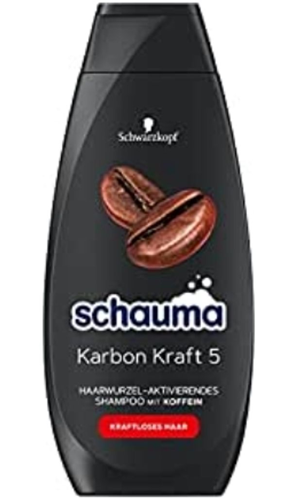 Schauma Shampoo Karbon Kraft 5 mit Koffein und Zedernholz Produktbild 