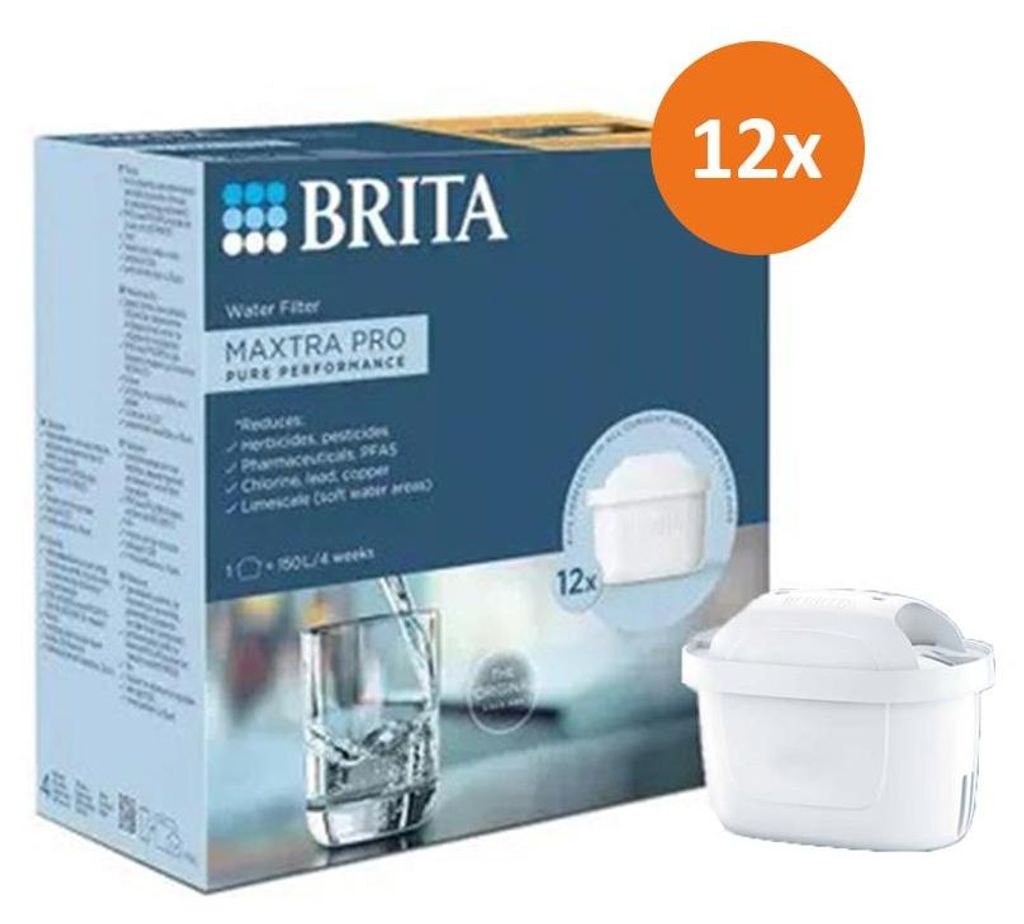 Brita Maxtra Pro All in 1 Wasserfilter 12 Kartuschen Produktbild 