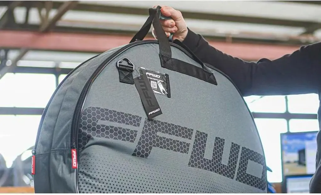 Double sacoche vélo Ffwd Gris One Size - Grande Capacité et Confort