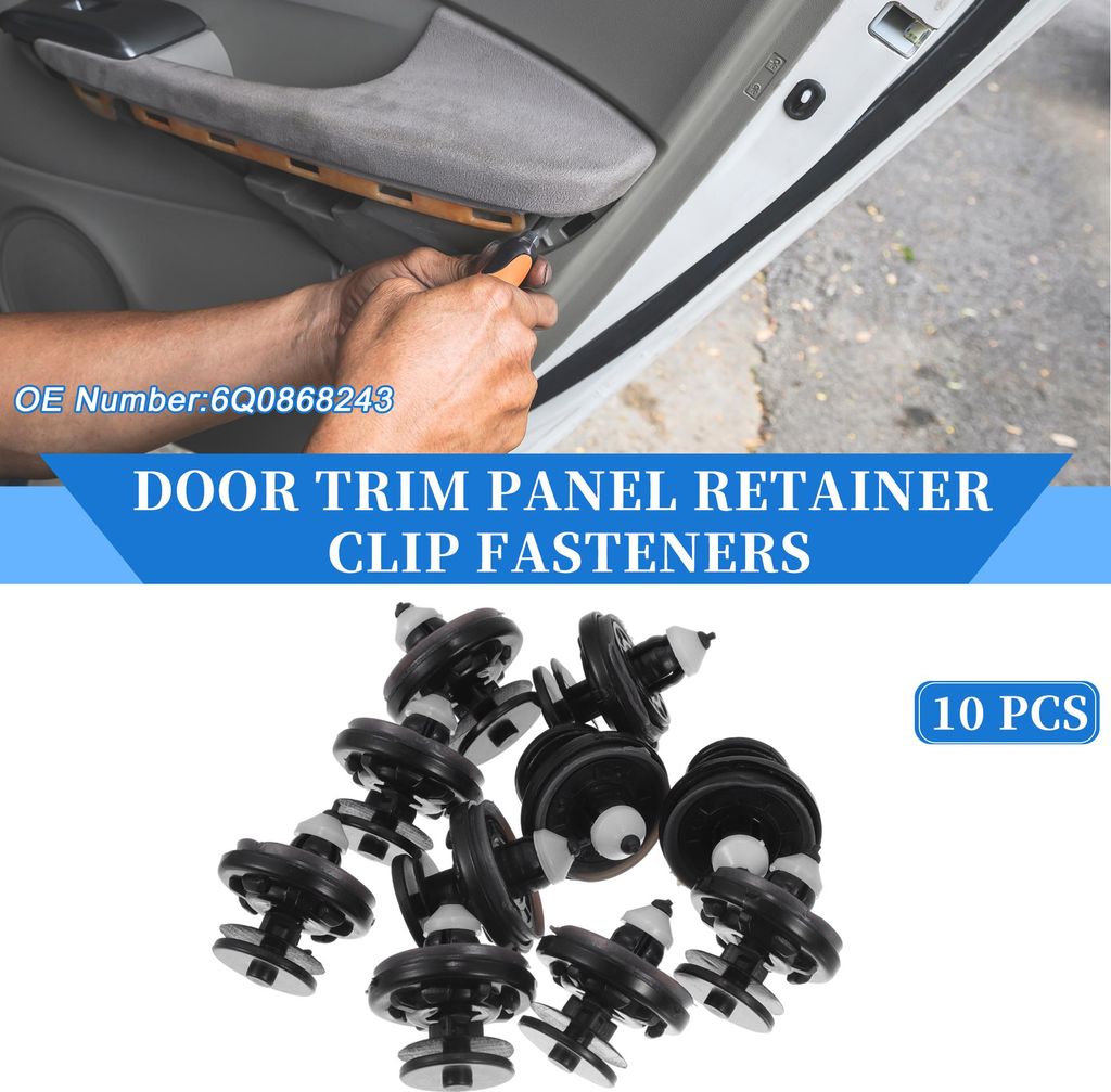 10 Clips De Fixation De Panneau De Porte pour Audi Tt Image du produit 