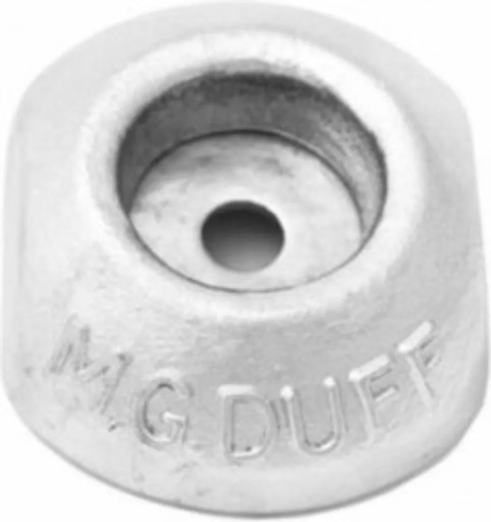Anode de rechange zinc ZD56 ø100mm contre la corrosion marine MGDuff