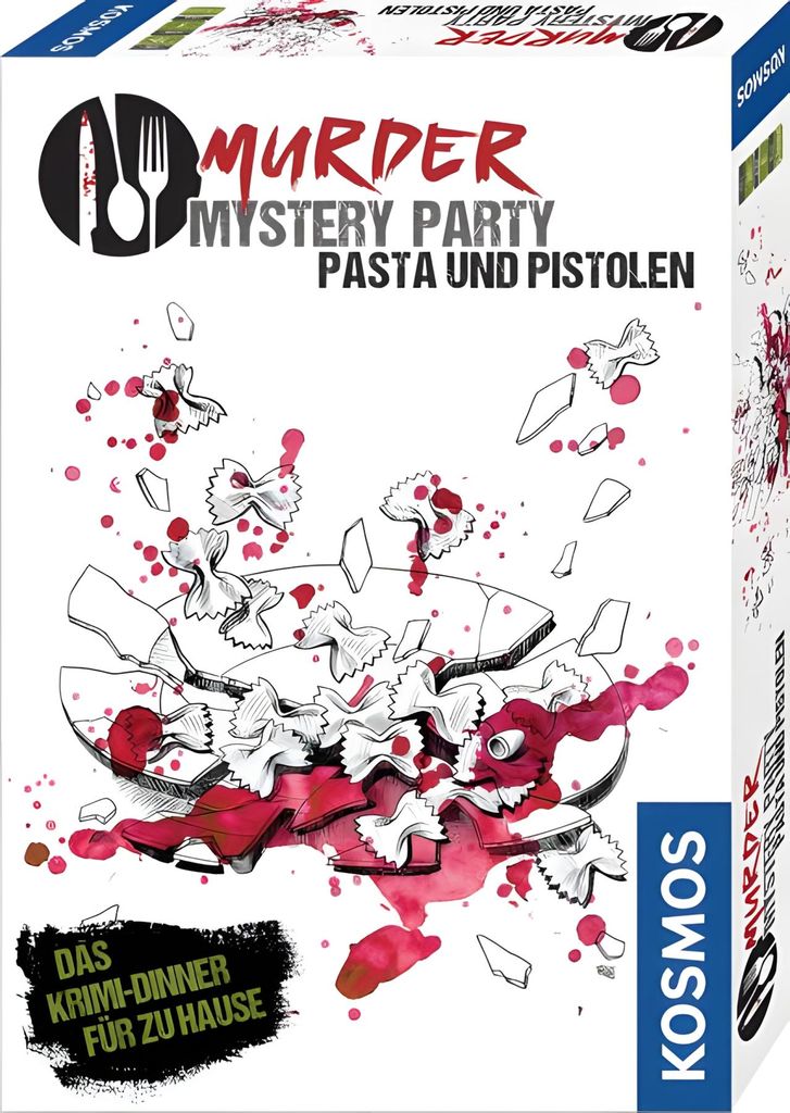Kosmos Murder Mystery Party - Pasta & Pistolen, Produktbild 