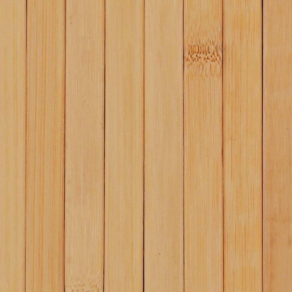 A close-up, full-frame shot of a bamboo room divider.