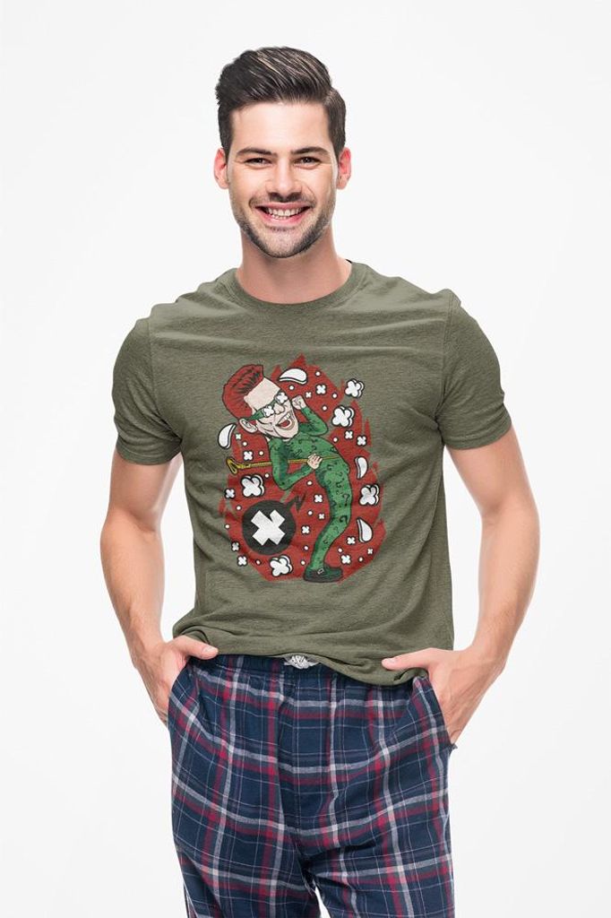 D&B Uni Polo PC00091 Riddler MilitärGrün-Größe XL