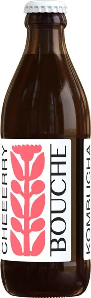 Kombucha Cerise 0,33l 12er : digérez mieux avec cette boisson fermentée