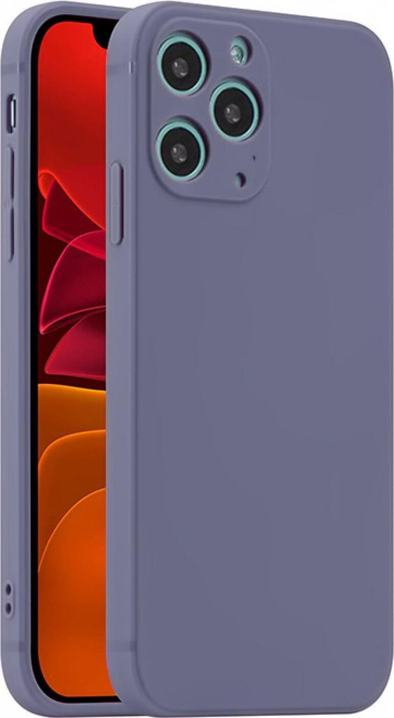 Apple iPhone 13 Pro Round Edge TPU Case Grau