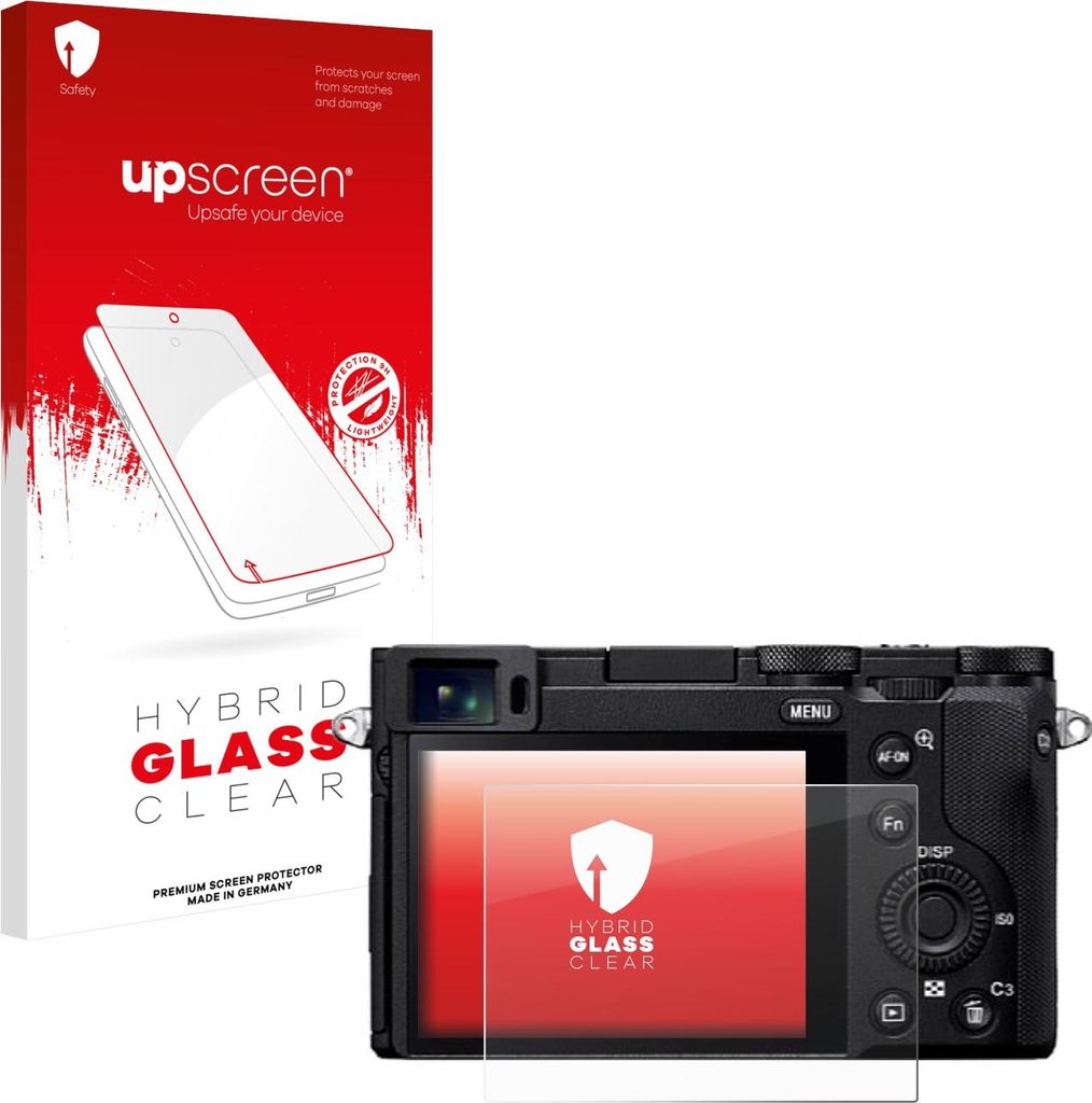 upscreen Schutzglas für Sony RX1R III Schutzfolie Panzer Folie Glas Display Schutz klar