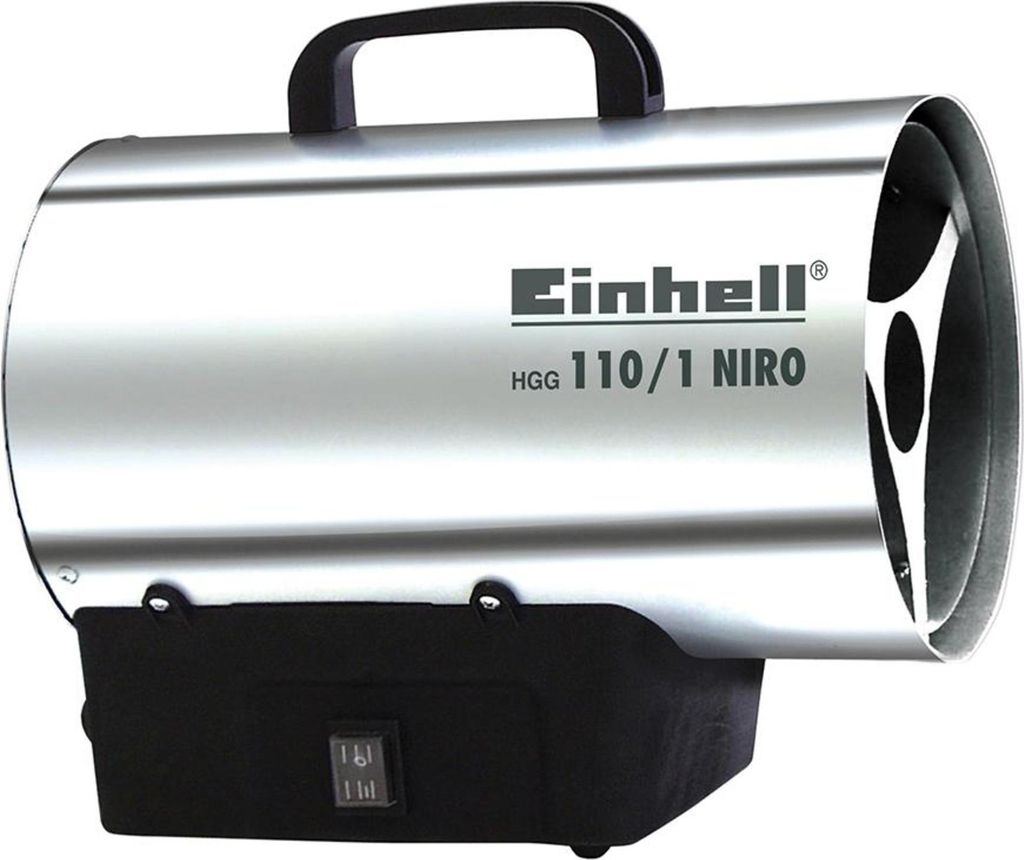 Einhell Heißluftgebläse 10 kW, 30 W Silber HGG 110/1 Niro Immagine del prodotto 